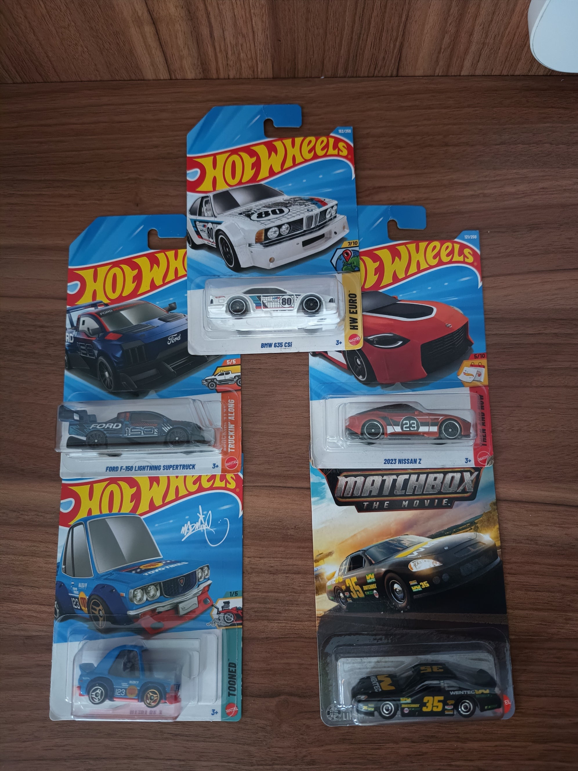 BMW 635CSI (SET OF 5)